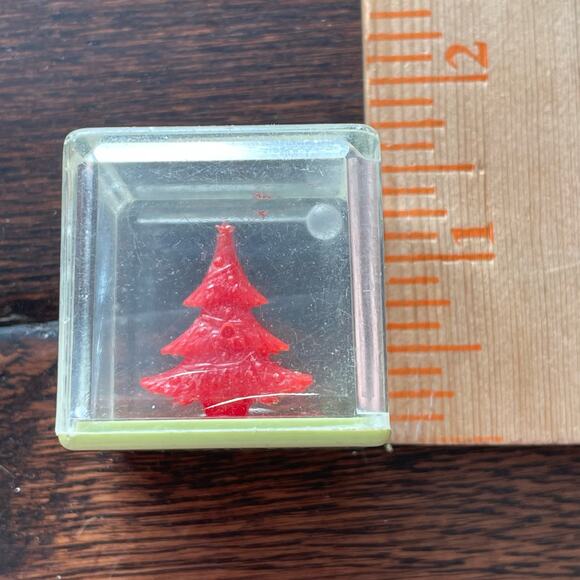 Vintage Kusan Koo Zoo Clear Plastic Blocks Animals Rattle Inside 1950s Toy READ - Picture 3 of 16